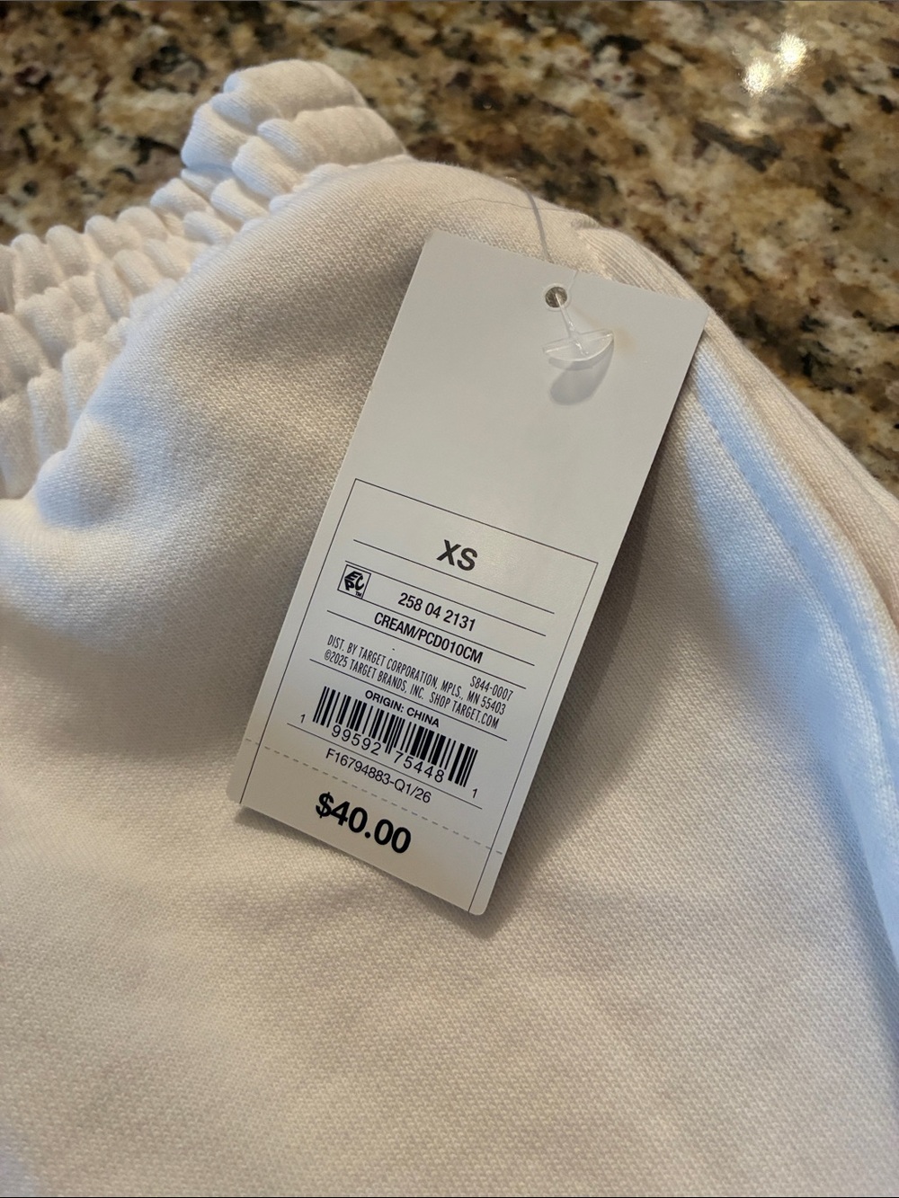 Parke White Wide-Leg Women's Sweatpants - Picture 3 of 5